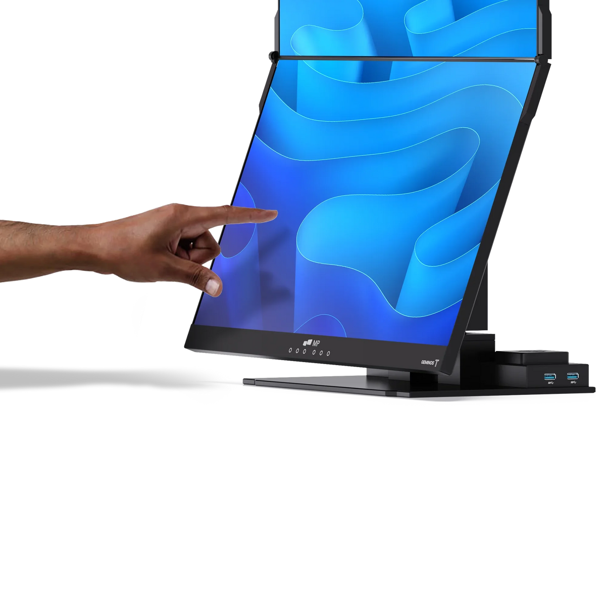 Bottom touchscreen on Geminos T and Geminos X